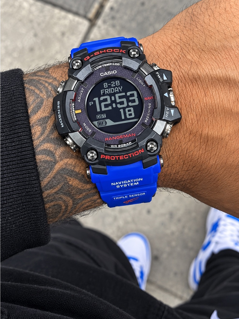 Casio G-Shock Rangeman GPR-B1000 GPS Watch Blue